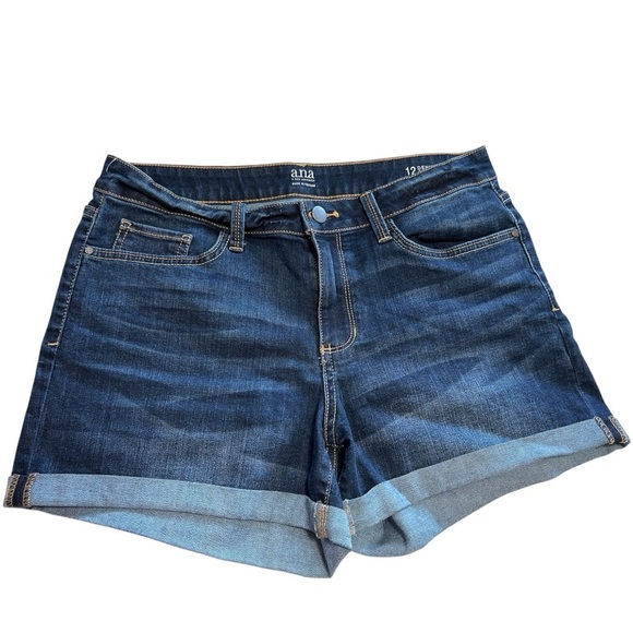 a.n.a Pants - a.n.a Blue Jean Shorts with Rolled Hems
